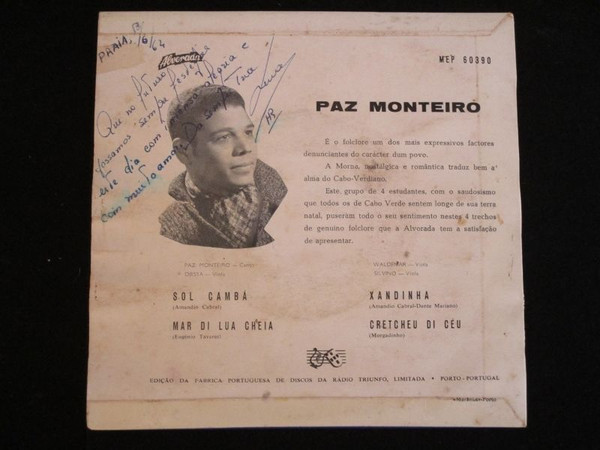 Paz Monteiro - Mornas | Alvorada (MEP 60 390) - 3