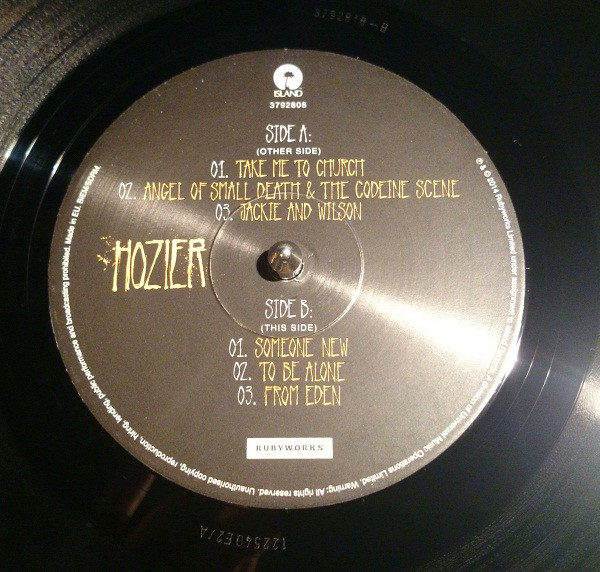 Hozier - Hozier | Rubyworks (3792818) - 3 Hozier - Hozier | Rubyworks (3792818) - 3