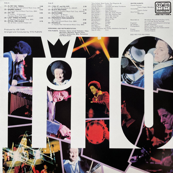 Tito Puente & His Concert Orchestra - Tito Puente And His Concert Orchestra | Tico Records (TICO 1308) - 2