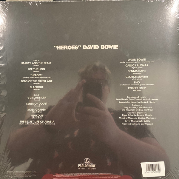 David Bowie - "Heroes" | Parlophone (DB 77822) - main