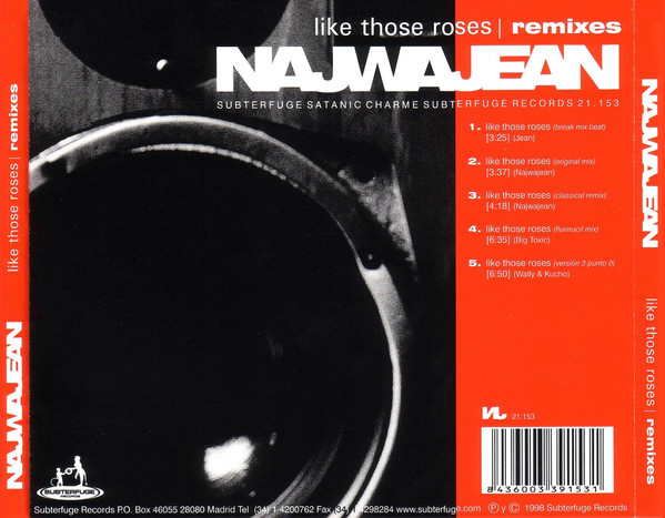 NajwaJean - Like Those Roses | Remixes | Subterfuge Records (21.153) - 2 NajwaJean - Like Those Roses | Remixes | Subterfuge Records (21.153) - 2