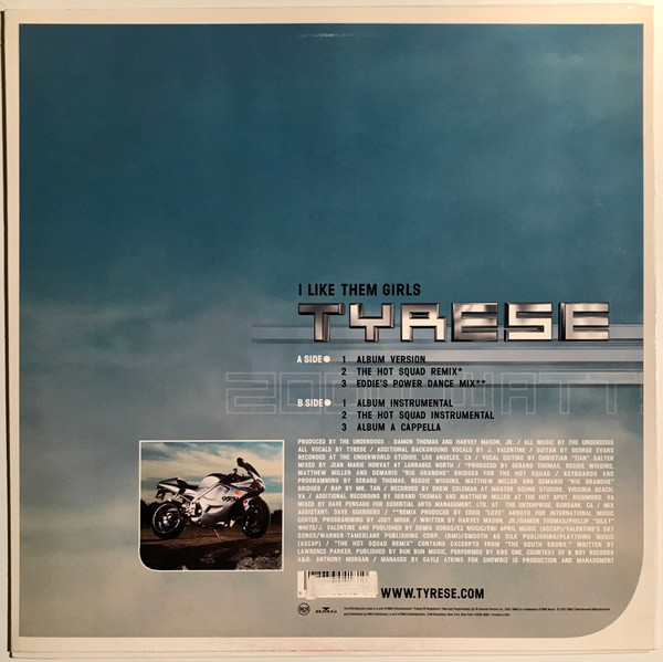 Tyrese - I Like Them Girls | RCA (07863-60418-1) - main