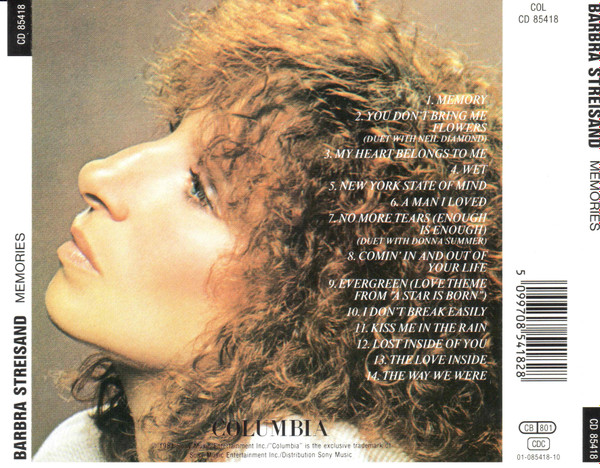 Barbra Streisand - Memories | Columbia (CD 85418) - 2