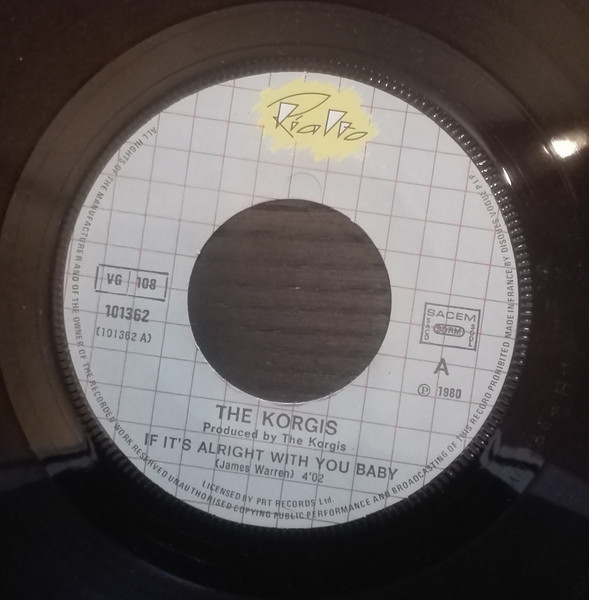 The Korgis - If It's Alright With You Baby | Rialto (101362) - 3 The Korgis - If It's Alright With You Baby | Rialto (101362) - 3