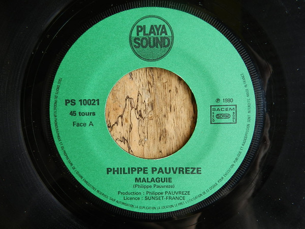 Philippe Pauvreze - Malaguie / Li Joli Ça Marmaille La | Playa Sound (PS 10021) - 3 Philippe Pauvreze - Malaguie / Li Joli Ça Marmaille La | Playa Sound (PS 10021) - 3
