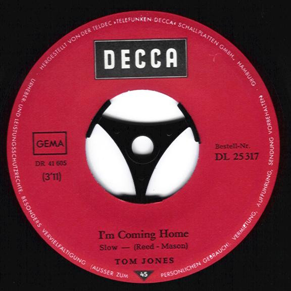 I'm Coming Home / The Lonely One