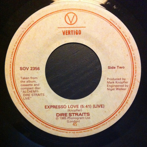 Dire Straits - Money For Nothing | Vertigo (SOV 2356) - 4