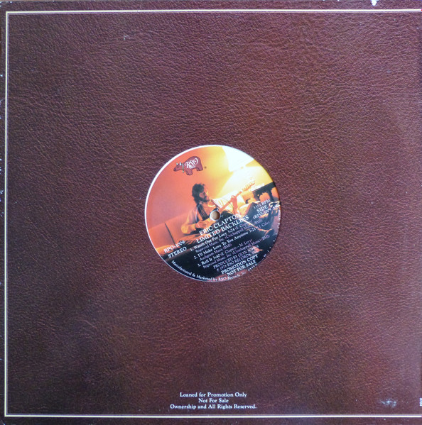 Eric Clapton - Limited Backless | RSO (RPO-1009) - 2