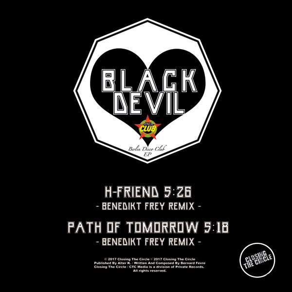 Black Devil - Berlin Disco Club EP | Closing The Circle (CTC 369.002) - 2