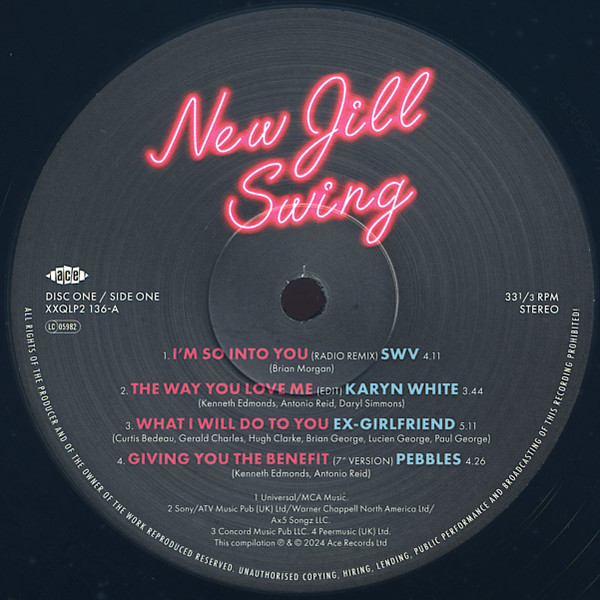 Various - New Jill Swing (1988-94) | Ace (XXQLP2 136) - 4 Various - New Jill Swing (1988-94) | Ace (XXQLP2 136) - 4