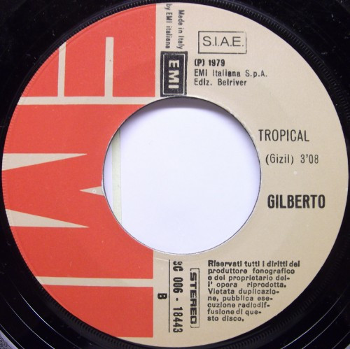 João Gilberto - Tropical | EMI (3C 006 - 18443) - 2 João Gilberto - Tropical | EMI (3C 006 - 18443) - 2