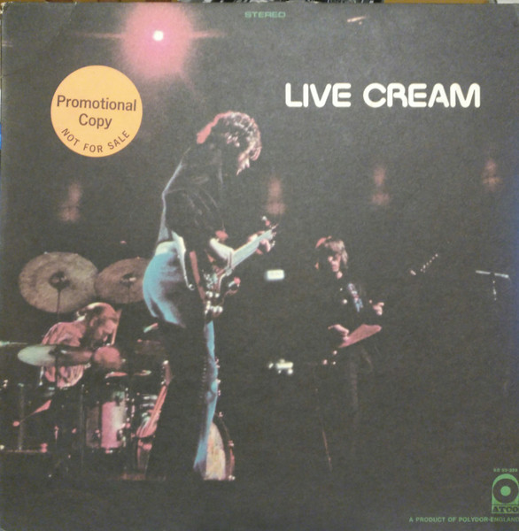 Cream - Live Cream | ATCO Records (SD 33-328) Cream - Live Cream | ATCO Records (SD 33-328)