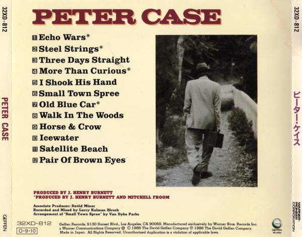 Peter Case = Peter Case - Peter Case = ピーター・ケイス | Geffen Records (32XD-812) - 3 Peter Case = Peter Case - Peter Case = ピーター・ケイス | Geffen Records (32XD-812) - 3