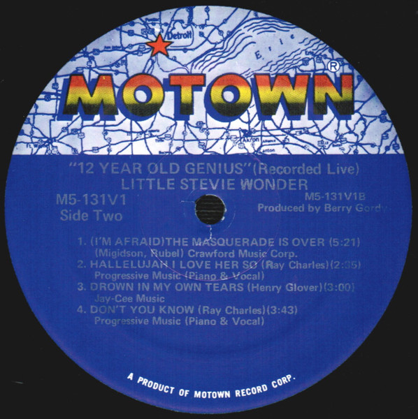 Stevie Wonder - The 12 Year Old Genius: Recorded Live | Motown (M5-131V1) - 4