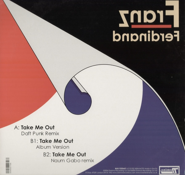 Franz Ferdinand - Take Me Out (Daft Punk Remix) | Domino (RUG172TDAFT) - 2