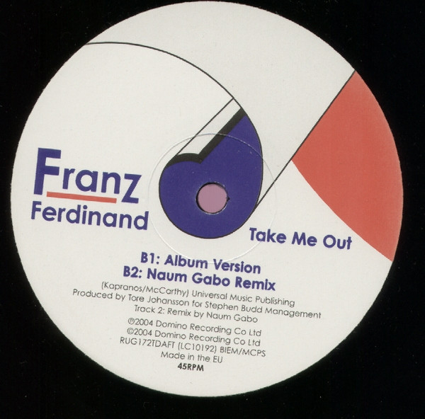 Franz Ferdinand - Take Me Out (Daft Punk Remix) | Domino (RUG172TDAFT) - 4