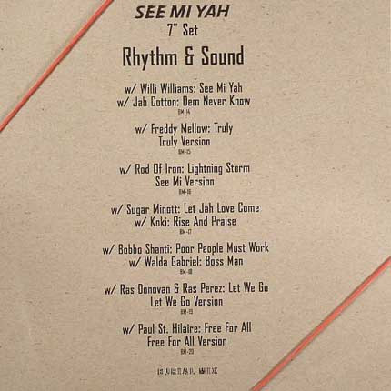 Rhythm & Sound - See Mi Yah 7" Set | Burial Mix (none) - main