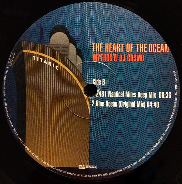 Mythos 'N DJ Cosmo - The Heart Of The Ocean (Titanic) | Edel Records (0044980ERE) - 3