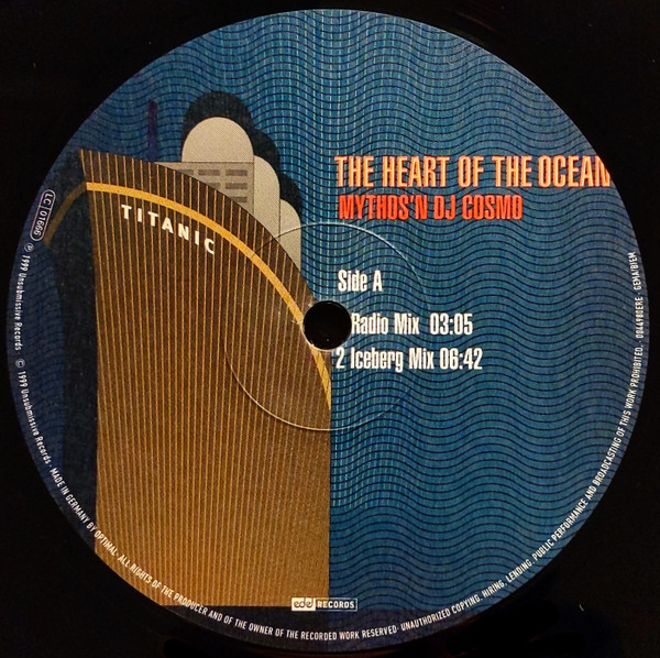 Mythos 'N DJ Cosmo - The Heart Of The Ocean (Titanic) | Edel Records (0044980ERE) - 2