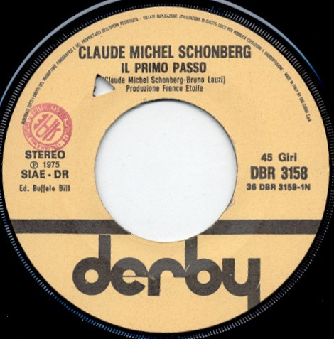 Claude-Michel Schönberg - Il Primo Passo | Derby (DBR 3158) - 3