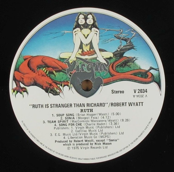Robert Wyatt - Ruth Is Stranger Than Richard | Virgin (V 2034) - 3