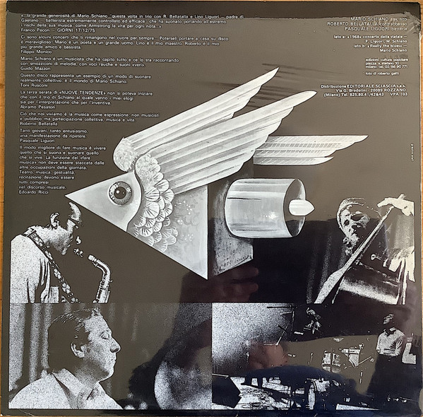 Mario Schiano , Roberto Bellatalla , Lino Liguori - Concerto Della Statale | Edizioni di Cultura Popolare (VPA 103)
