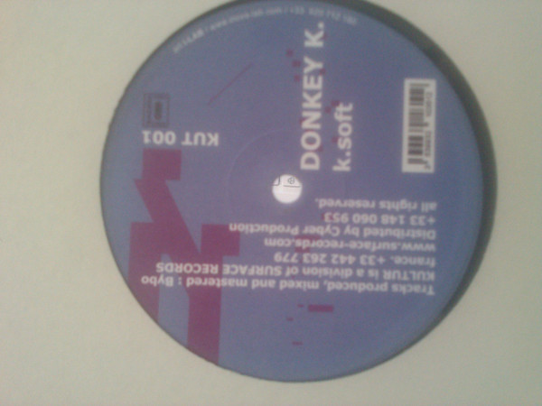 Donkey K - K Bass EP | Kultur Recordings (KUT 001)