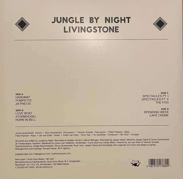 Jungle By Night - Livingstone | New Dawn (ND 003) - 2 Jungle By Night - Livingstone | New Dawn (ND 003) - 2