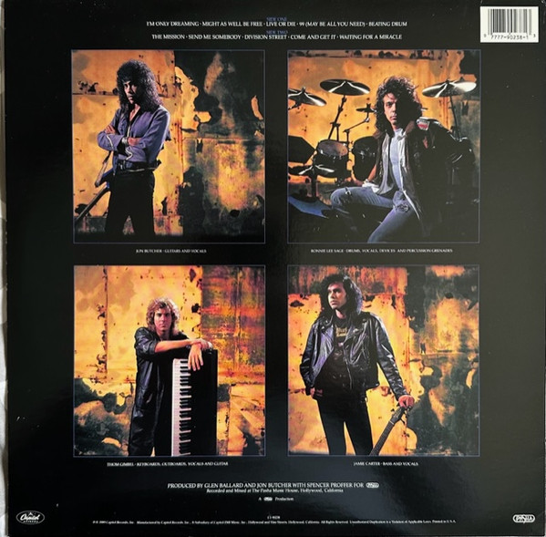 Jon Butcher - Pictures From The Front | Capitol Records (C1-90238) - 2