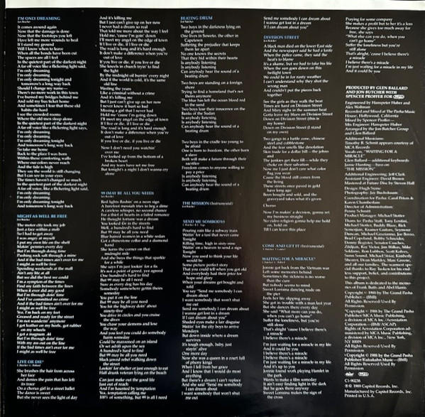Jon Butcher - Pictures From The Front | Capitol Records (C1-90238) - 4