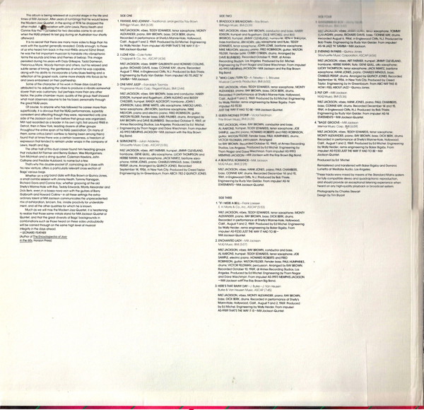 Milt Jackson - The Impulse Years | ABC Impulse! (ASH-9282-2) - 2 Milt Jackson - The Impulse Years | ABC Impulse! (ASH-9282-2) - 2