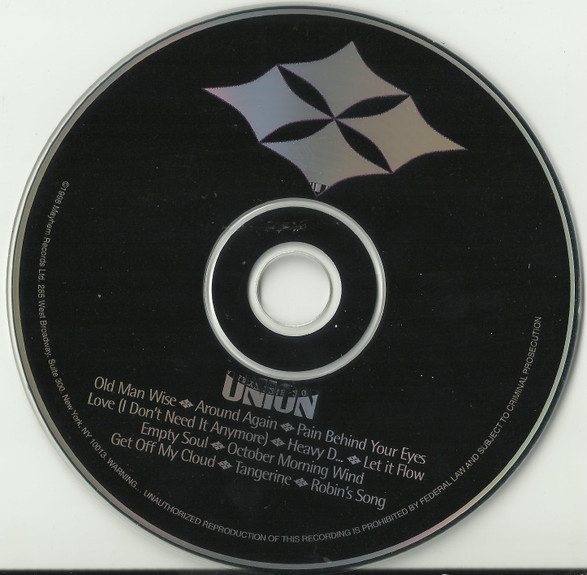 Union - Union CD | Mayhem Records Ltd. (11124-2) - 4