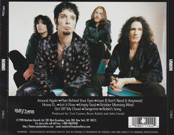 Union - Union CD | Mayhem Records Ltd. (11124-2) - 3