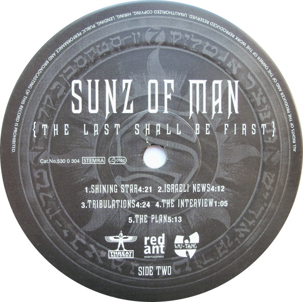 Sunz Of Man - The Last Shall Be First | Red Ant Entertainment (530 0 304) - 4