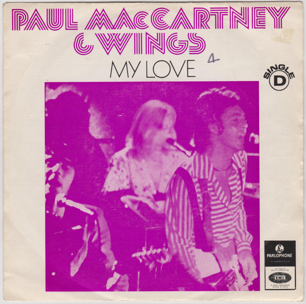 Wings - My Love | Parlophone (8E 006-05 301 MF) - main