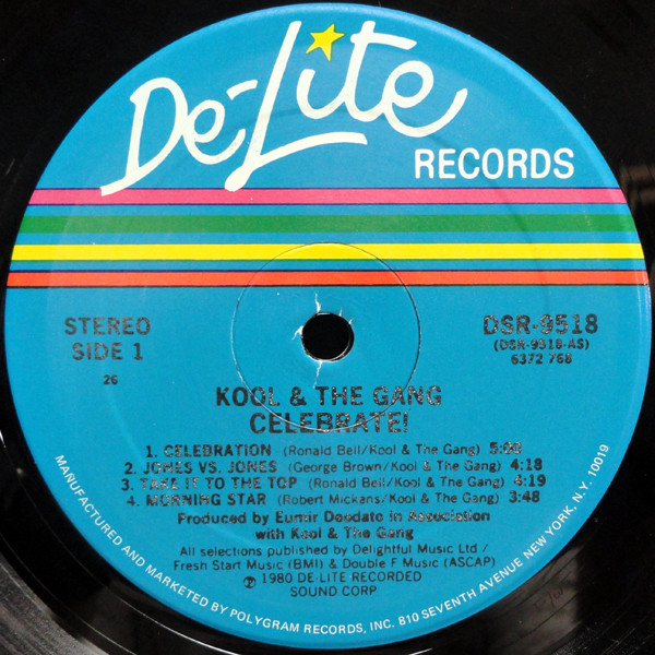 Kool & The Gang - Celebrate! | De-Lite Records (DSR 9518) - 3 Kool & The Gang - Celebrate! | De-Lite Records (DSR 9518) - 3