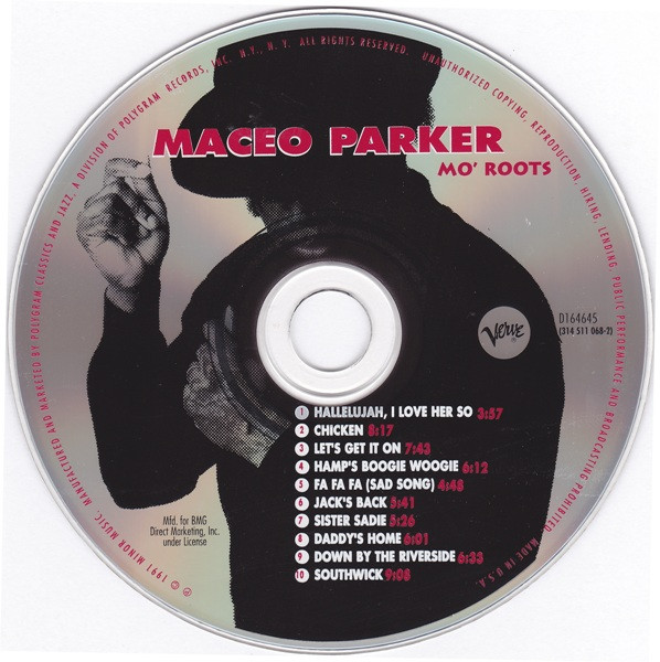 Maceo Parker - Mo' Roots | Verve Records (314 511 068-2) - 3