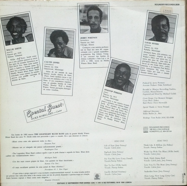 Legendary Blues Band - Life Of Ease | Rounder Records (2029) - 2 Legendary Blues Band - Life Of Ease | Rounder Records (2029) - 2