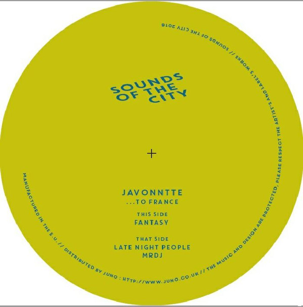 Javonntte - ...To France | Sounds Of The City (SOTC-JG01) - 3
