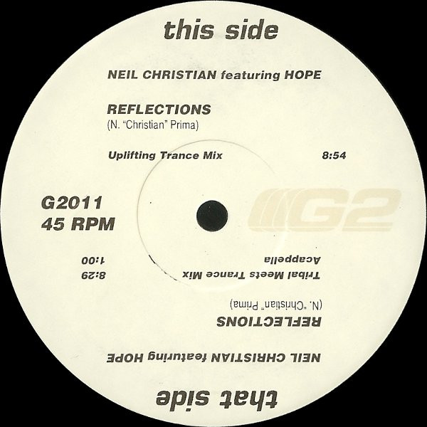 Neil Christian Prima Featuring Hope - Reflections | G2 (G2 011) - 2 Neil Christian Prima Featuring Hope - Reflections | G2 (G2 011) - 2