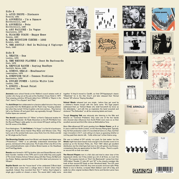 Various - Postcards Vol.2 (D.I.Y. And Indie Post-Punk From Great Britain 1978-1981) | Samizdat (SAMIZDAT02) - 2 Various - Postcards Vol.2 (D.I.Y. And Indie Post-Punk From Great Britain 1978-1981) | Samizdat (SAMIZDAT02) - 2