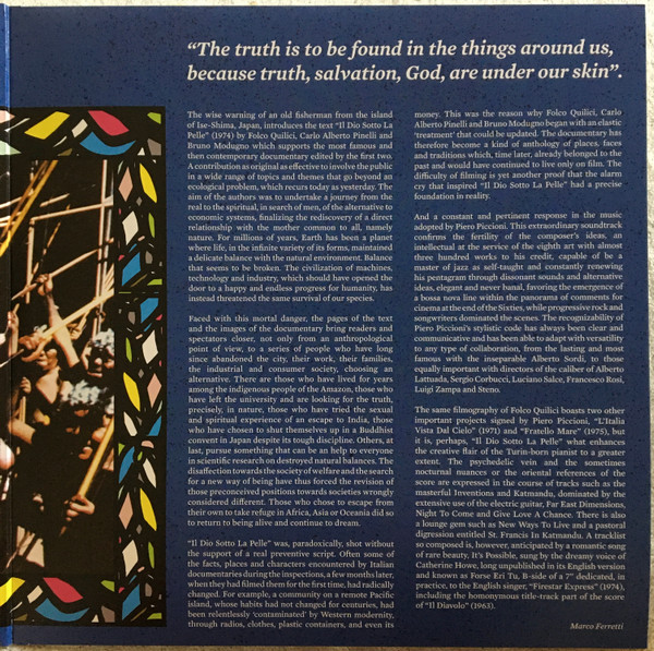 Piero Piccioni - Il Dio Sotto La Pelle | Sonor Music Editions (SME 65) - 3 Piero Piccioni - Il Dio Sotto La Pelle | Sonor Music Editions (SME 65) - 3