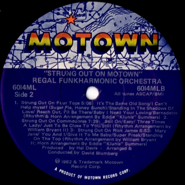 Regal Funkharmonic Orchestra - Strung Out On Motown | Motown (6014ML) - 3 Regal Funkharmonic Orchestra - Strung Out On Motown | Motown (6014ML) - 3