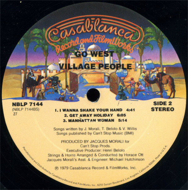 Village People - Go West | Casablanca (NBLP 7144) - 3 Village People - Go West | Casablanca (NBLP 7144) - 3