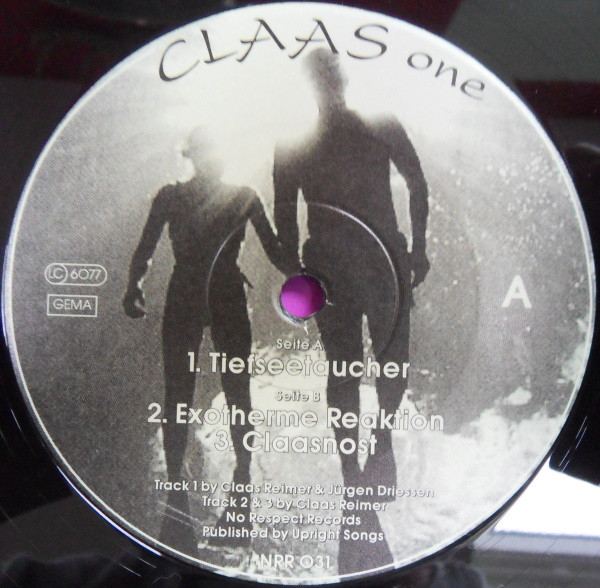 Claas One - Claas One | No Respect Records (NRR 031) - main Claas One - Claas One | No Respect Records (NRR 031) - main