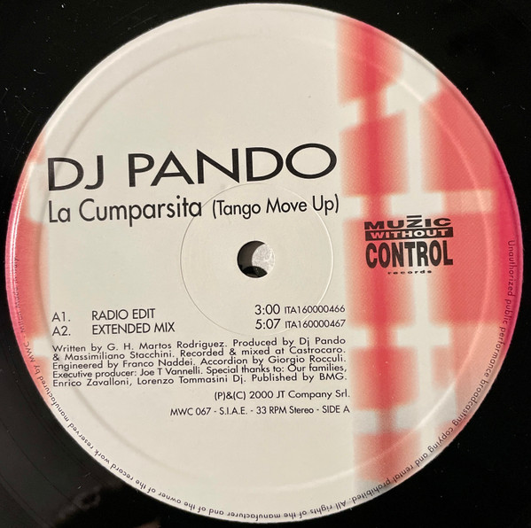 DJ Pando - La Cumparsita (Tango Move Up) | Muzic Without Control Records (MWC 067) - 4