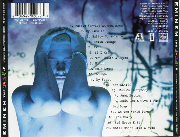 Eminem - The Slim Shady LP | Aftermath Entertainment (490 287-2) - 2