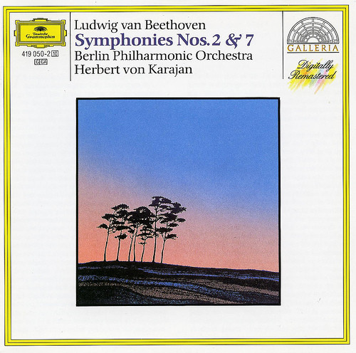 Ludwig van Beethoven / Berliner Philharmoniker / Herbert von Karajan - Symphonies Nos. 2 & 7 | Deutsche Grammophon (419 050-2)