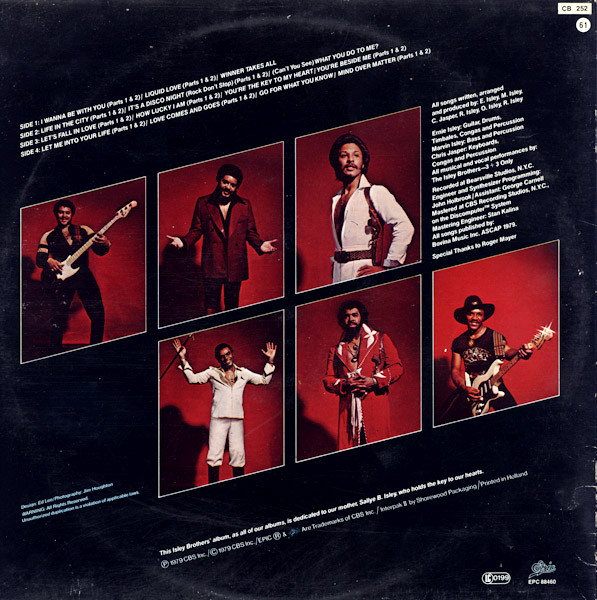 The Isley Brothers - Winner Takes All | Epic (EPC 88460) - 2