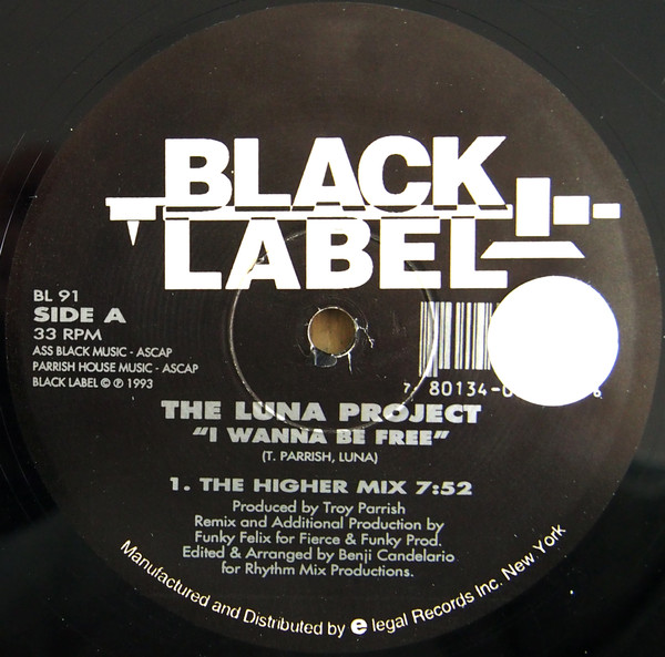 Luna Project - I Wanna Be Free | Black Label (BL 91) - 4